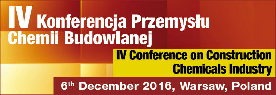 IV Konferencja Przemys�u Chemii Budowlanej